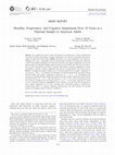 Research paper thumbnail of Hostility, forgiveness, and cognitive impairment over 10 years in a national sample of American adults