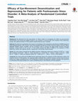 Research paper thumbnail of Efficacy of Eye-Movement Desensitization and Reprocessing for Patients with Posttraumatic-Stress Disorder: A Meta-Analysis of Randomized Controlled Trials