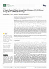 Research paper thumbnail of A Multi-Output Multi-String High-Efficiency WLED Driver Using 40 nm CMOS Technology