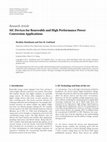 Research paper thumbnail of SiC Devices for Renewable and High Performance Power Conversion Applications