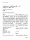 Research paper thumbnail of Common Patterns of Morbidity and Multi-Morbidity and Their Impact on Health-Related Quality of Life