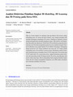 Research paper thumbnail of Analisis Efektivitas Pelatihan Singkat 3D Modelling, 3D Scanning dan 3D Printing pada Siswa SMA