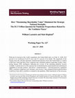 Research paper thumbnail of How “Maximizing Shareholder Value” Minimized the Strategic National Stockpile: The $5.3 Trillion Question for Pandemic Preparedness Raised by the Ventilator Fiasco