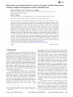 Research paper thumbnail of Bayesian environmental inversion of airgun modal dispersion using a single hydrophone in the Chukchi Sea