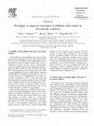 Research paper thumbnail of Strategies to improve outcomes of children with cancer in low-income countries