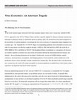 Research paper thumbnail of Virus economics: an American tragedy