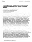 Research paper thumbnail of Peer Review #1 of "The phylogenetics of Teleosauroidea (Crocodylomorpha, Thalattosuchia) and implications for their ecology and evolution (v0.1)