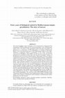 Research paper thumbnail of Forty years of biological control in Mediterranean tomato greenhouses: The story of success