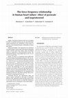 Research paper thumbnail of The force-frequency relationship in human heart failure: effect of pyruvate and isoproterenol