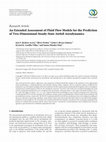 Research paper thumbnail of An Extended Assessment of Fluid Flow Models for the Prediction of Two-Dimensional Steady-State Airfoil Aerodynamics