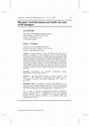 Research paper thumbnail of Managers' work-life balance and health: the case of UK managers