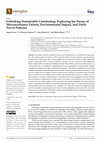 Research paper thumbnail of Unlocking Sustainable Commuting: Exploring the Nexus of Macroeconomic Factors, Environmental Impact, and Daily Travel Patterns