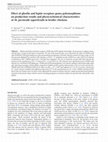 Research paper thumbnail of Effect of ghrelin and leptin receptors genes polymorphisms on production results and physicochemical characteristics of M. pectoralis superficialis in broiler chickens