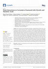 Research paper thumbnail of Weak Interactions in Cocrystals of Isoniazid with Glycolic and Mandelic Acids