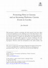 Research paper thumbnail of Promoting Films in Cinemas and on Streaming Platforms: Cinema Events in Czechia