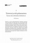 Research paper thumbnail of Työstressi ja siitä palautuminen : Katsaus alan tutkimuksen kehitykseen