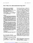 Research paper thumbnail of Phase I study of the antineovascularization drug CM101