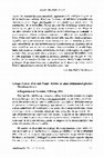 Research paper thumbnail of Urbano Ferrer, Welt und Praxis. Schritte zu einer phänomenologischen Handlungstheorie. Königshausen &amp; Neumann, Würzbug, 2006