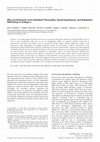 Research paper thumbnail of Why Are Extraverts More Satisfied? Personality, Social Experiences, and Subjective Well–Being in College