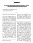 Research paper thumbnail of Microsatellite and Minisatellite Analysis of <i>Leptosphaeria maculans</i> in Australia Reveals Regional Genetic Differentiation