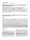 Research paper thumbnail of Molecular characerization of the interaction between the fungal pathogen Cladosporium fulvum and tomato