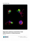 Research paper thumbnail of Alternative splicing is required for stage differentiation in malaria parasites