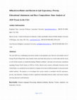 Research paper thumbnail of #BlackLivesMatter and Racism in Life Expectancy, Poverty, Educational Attainment, and Race Compositions: State Analysis of 2020 Tweets in the USA