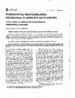 Research paper thumbnail of Periodontal Hastaliklarda Poli̇klonal B-Lenfosi̇t Akti̇vasyonu Polyclonal B-Lymphocytk Activation in Periodontal Diseases