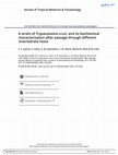 Research paper thumbnail of A strain ofTrypanosoma cruzi, and its biochemical characterization after passage through different invertebrate hosts