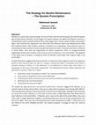 Research paper thumbnail of The Strategy for Muslim Renaissance – The Quranic Prescription