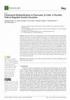 Research paper thumbnail of Cholesterol Redistribution in Pancreatic β-Cells: A Flexible Path to Regulate Insulin Secretion