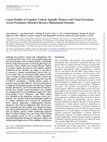 Research paper thumbnail of Latent Profiles of Cognitive Control, Episodic Memory, and Visual Perception Across Psychiatric Disorders Reveal a Dimensional Structure