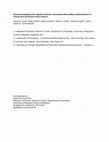 Research paper thumbnail of Phenomenological and cognitive features associated with auditory hallucinations in clinical and nonclinical voice hearers