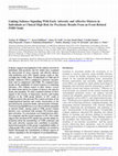 Research paper thumbnail of Linking Salience Signaling With Early Adversity and Affective Distress in Individuals at Clinical High Risk for Psychosis: Results From an Event-Related fMRI Study