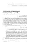 Research paper thumbnail of Letters, Gender and Mathematics: a feminist genealogical approach