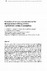 Research paper thumbnail of Reduction Of Mercury Concentration In Fish Through Intensive FishingOf Lakes: A Preliminary Testing Of Assumptions