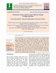 Research paper thumbnail of Performance of Rice Cultivars under Different Methods of Tillage Operation