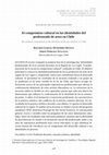 Research paper thumbnail of El compromiso cultural en las identidades del profesorado de artes en Chile