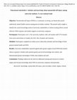 Research paper thumbnail of Educational stakeholders’ attitudes and knowledge about nonsuicidal self-injury among university students: A cross-national study