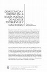 Research paper thumbnail of Democracia y Libertad en La Teoría Política De Alexis De Tocqueville y Luigi Sturzo