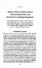 Research paper thumbnail of Reflexive, Multivocal Interpretations of Stewart Indian School, and Best Practices in Heritage Management