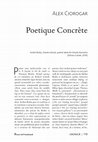 Research paper thumbnail of Poetique Concrète