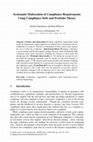 Research paper thumbnail of Systematic Elaboration of Compliance Requirements Using Compliance Debt and Portfolio Theory