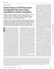 Research paper thumbnail of Xenon isotopes in 67P/Churyumov-Gerasimenko show that comets contributed to Earth's atmosphere