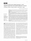 Research paper thumbnail of Abnormal verbal event related potentials in mild cognitive impairment and incipient Alzheimer's disease