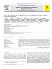 Research paper thumbnail of Effects of irradiation of energetic heavy ions on digital pulse shape analysis with silicon detectors