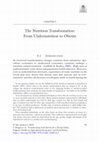 Research paper thumbnail of The Nutrition Transformation: From Undernutrition to Obesity