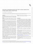 Research paper thumbnail of Food loss of perishable produce from farm to retail: evidence from tomato supply chains in South India