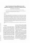 Research paper thumbnail of Impact of anisotropy level of gas diffusion layer on the temperature distribution of a PEM fuel cell cathode electrode