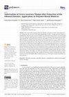 Research paper thumbnail of Valorization of Arnica montana Wastes after Extraction of the Ethanol Tincture: Application in Polymer-Based Matrices